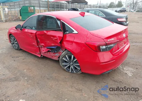 2022 Honda Civic Ex из США, поврежденный, VIN 2HGFE1F77NH306669